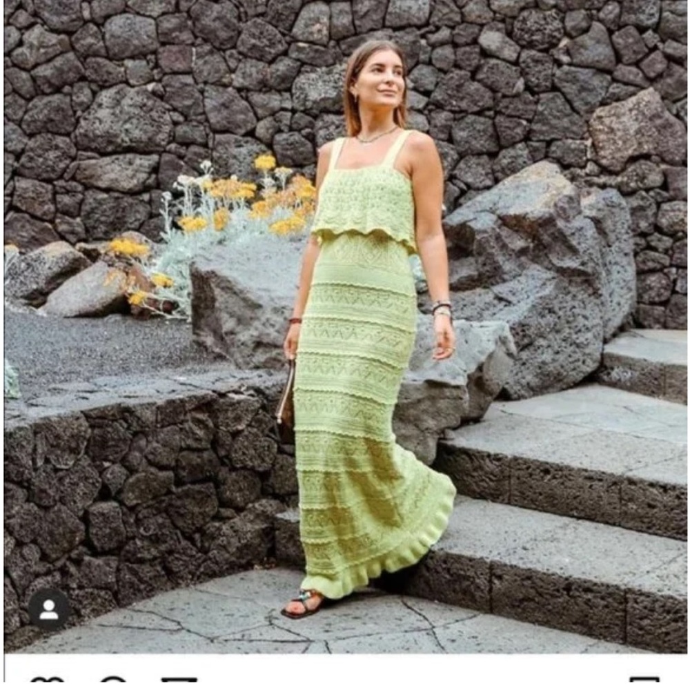 Elegant Green Maxi Dress